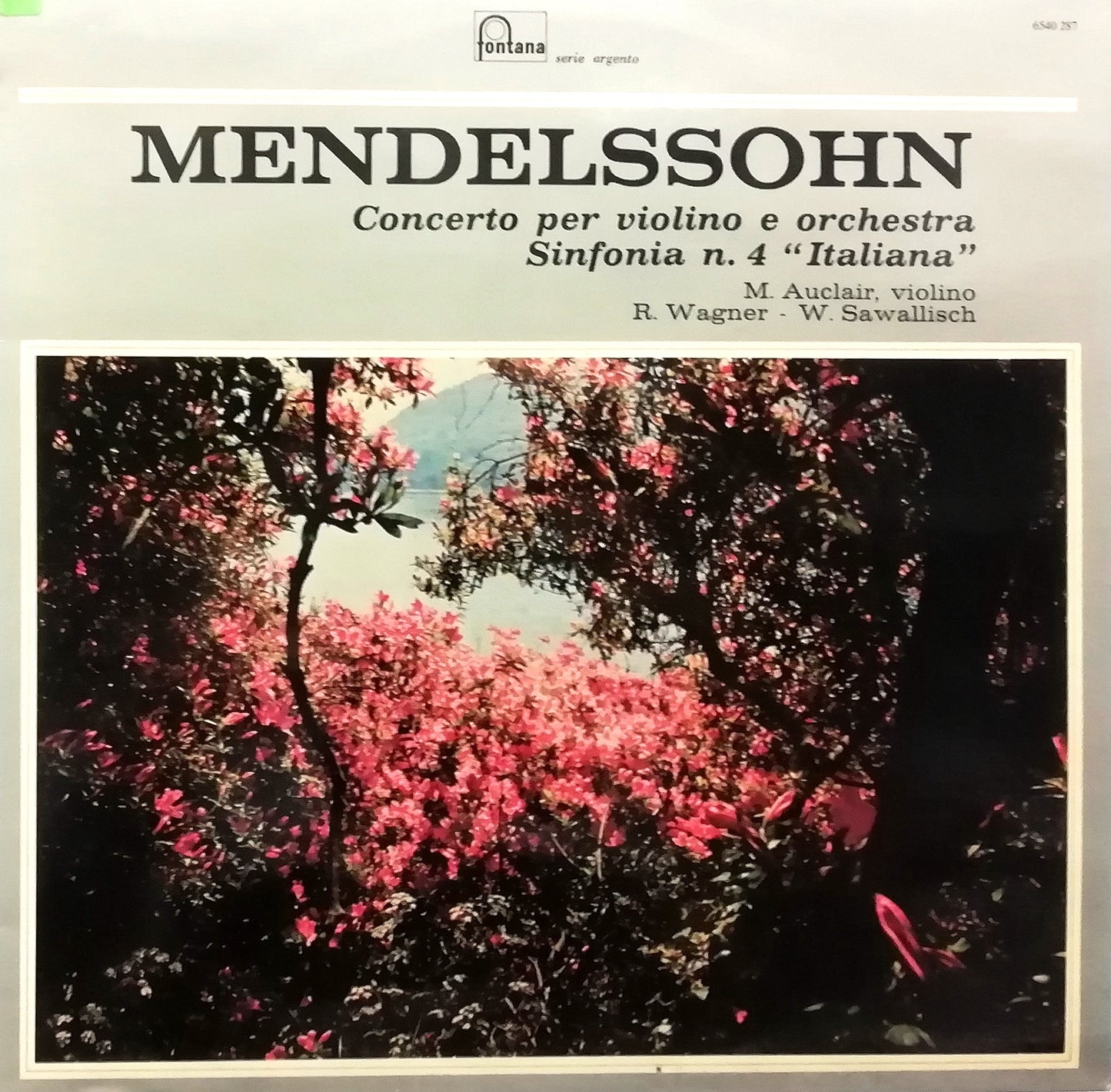Mendelssohn Concerto per violino e orchestra Sinfonia n.4 Italiana
