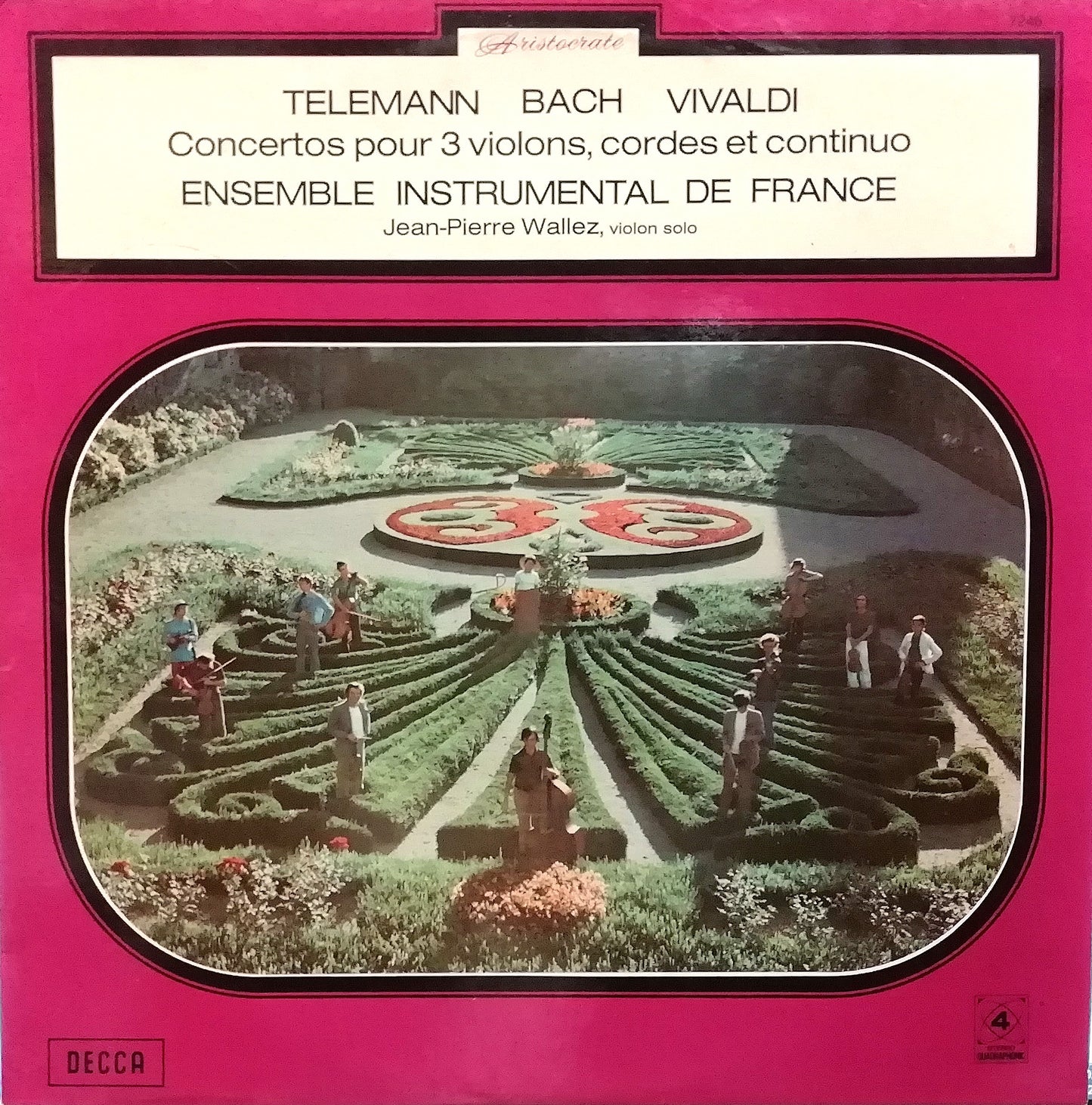 Concertos pour 3 violons, cordes et continuo