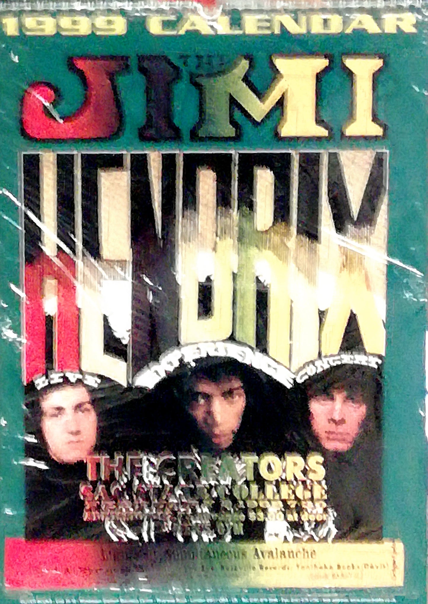 Jimi Hendrix Calendar 1999