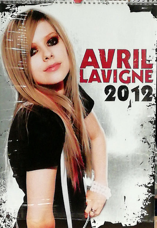 Avril Lavigne Calendar 2012