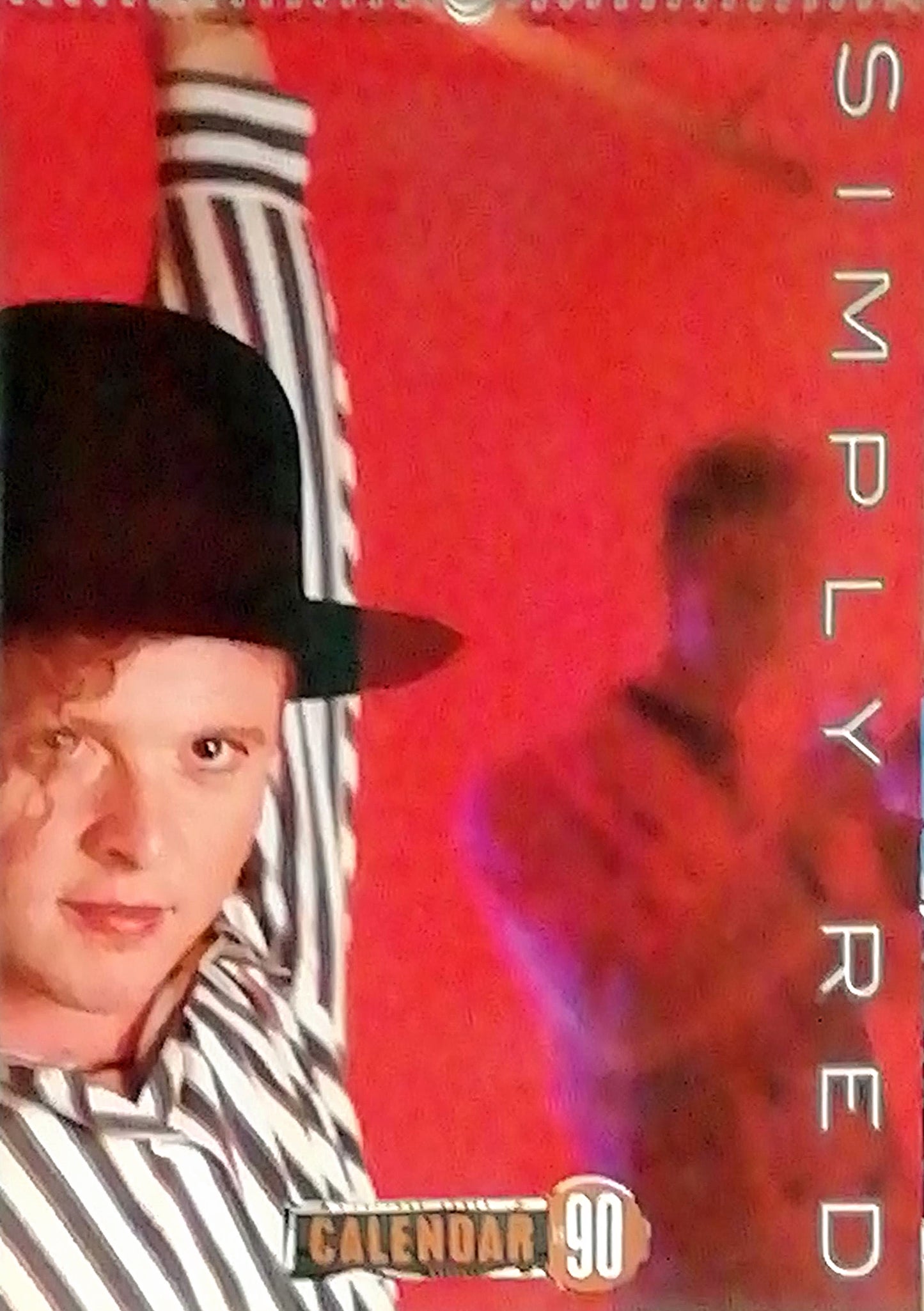 Simply Red Calendar 1990
