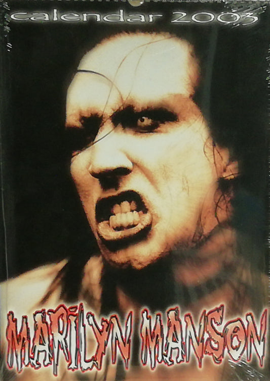 Marilyn Manson Calendar 2003