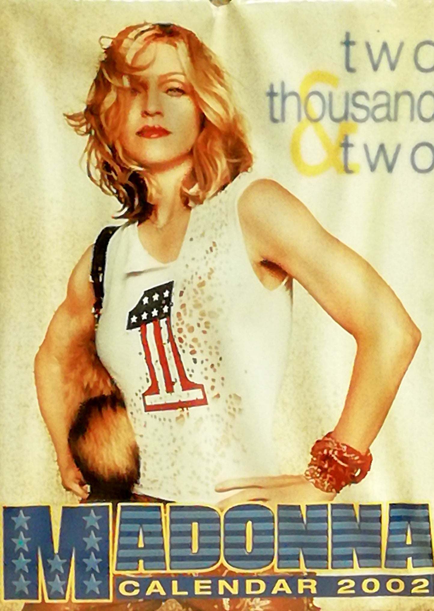 Madonna Calendar Two thousand two 2002