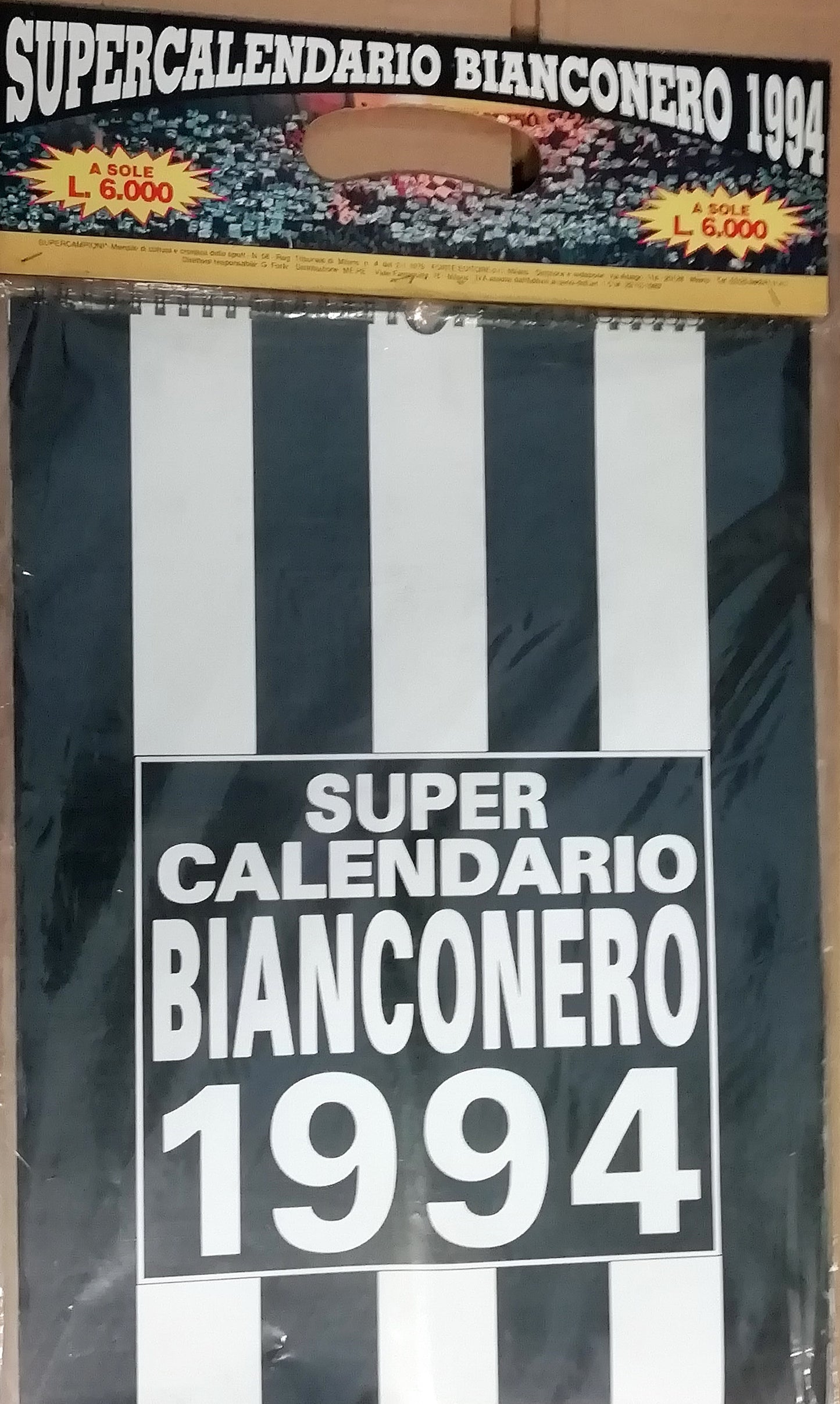 Supercalendario Bianconero 1994