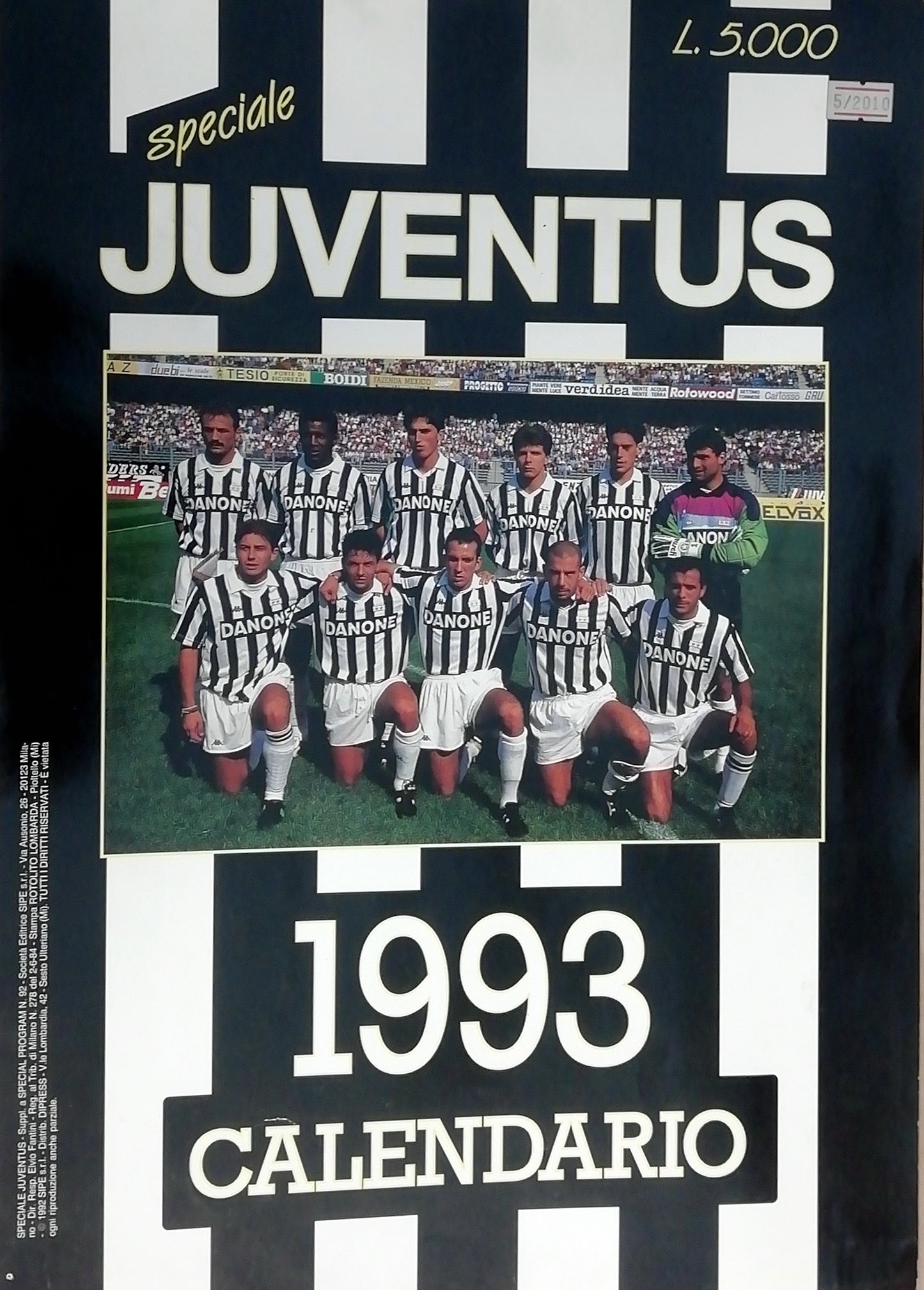 Speciale Juventus Calendario 1993