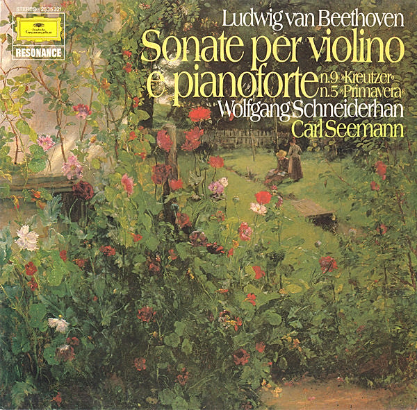 Beethoven Sonate per Violino e Pianoforte N.9 Kreutzer N.5 Primavera