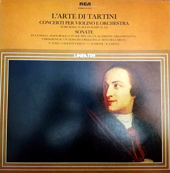 Giuseppe Tartini – L'Arte di Tartini concerti per violino e orchestra - Sonate