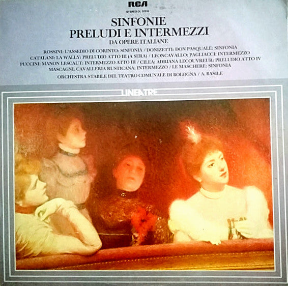 Sinfonie Preludi e Intermezzi da Opere Italiane