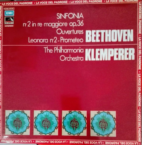 Beethoven – Sinfonia N°2 in re maggiore Op.36, Ouvertures Leonora N°2 - Prometeo