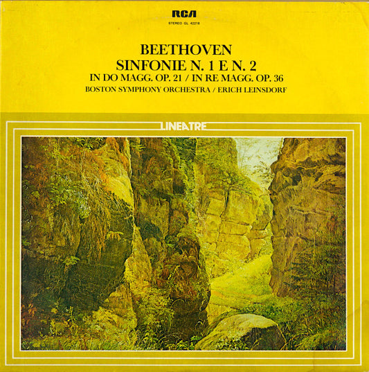 Beethoven Sinfonie N. 1 E N. 2 In Do Magg. Op. 21 / In Re Magg. Op. 36