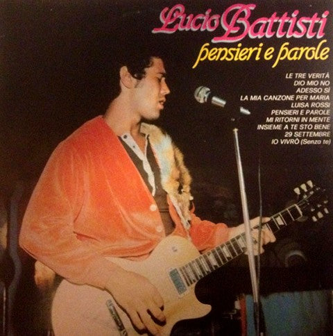 battisti pensieri e parole lp