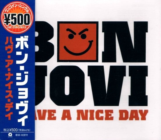 bon jovi have a nice day cds