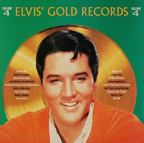 elvis gold records 4 lp