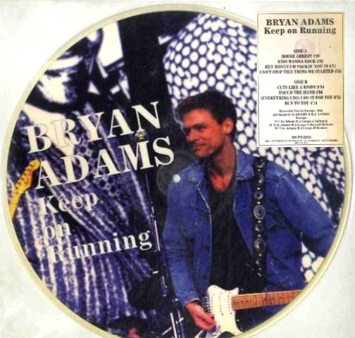 bryan adams lp keep on running