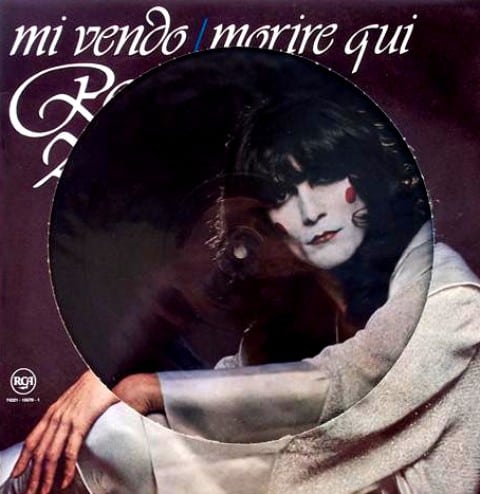 renato zero mi vendo picture disc