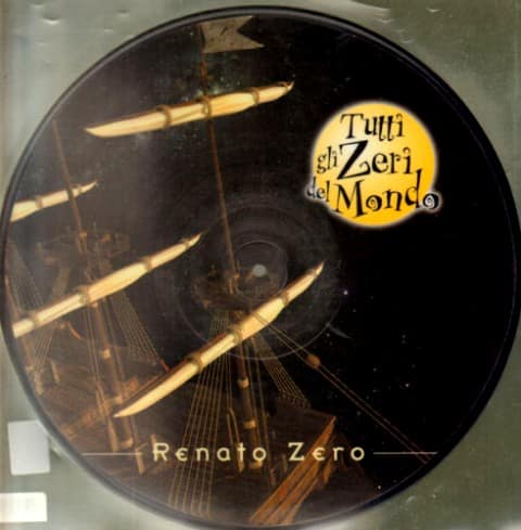 renato zero lp picture tutti gli zeri del mondo