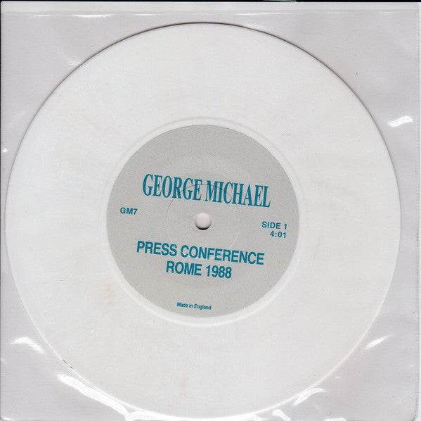george michael press conference rome 1988
