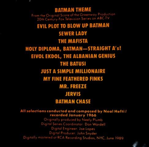 cd batman theme