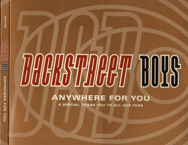 BACKSTREET BOYS ANYWHERE FOR YOU CDS
