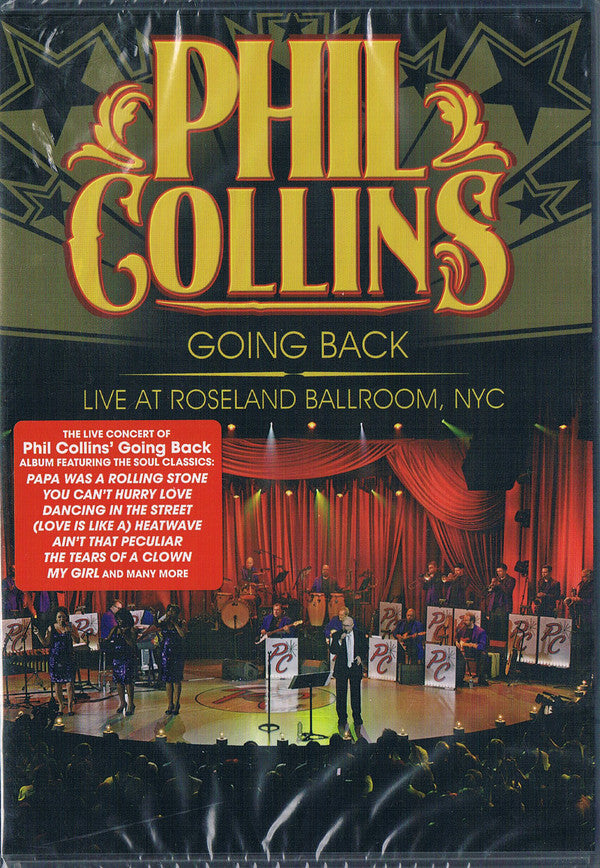 Phil Collins Going Back Live At Roseland Ballroom NYC dvd