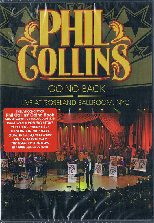 Phil Collins Going Back Live At Roseland Ballroom NYC dvd
