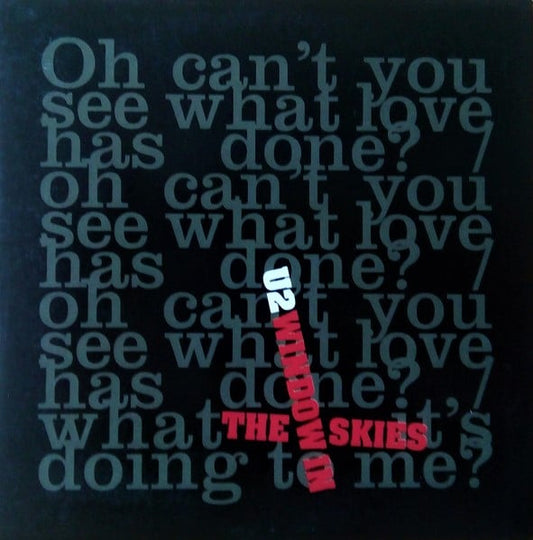 U2 – Window In The Skies card sleeve