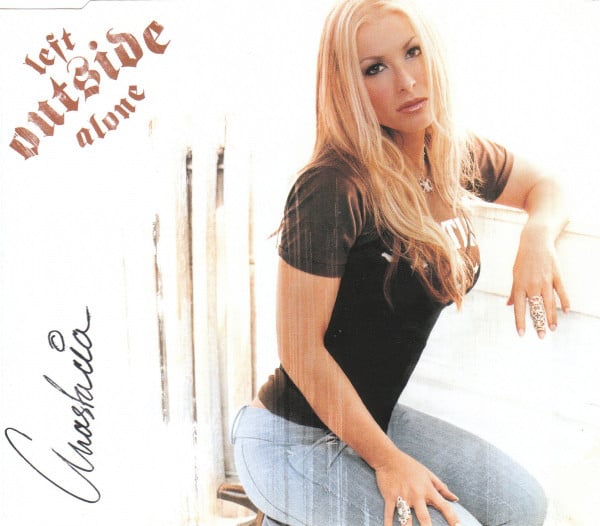anastacia cds left outside alone
