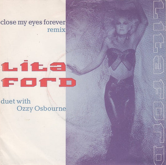 Lita Ford Duet With Ozzy Osbourne – Close My Eyes Forever