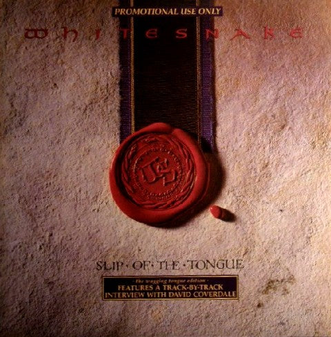 WHITESNAKE LP SLIP OF THE TONGUE