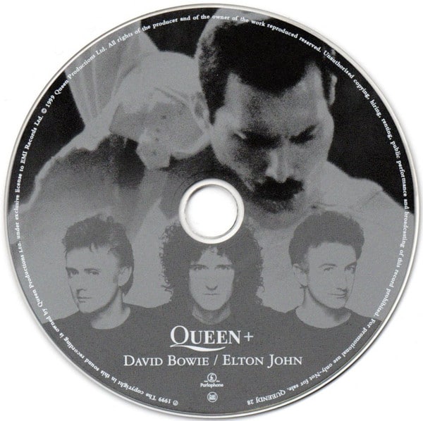 queen bowie elton john pro cds
