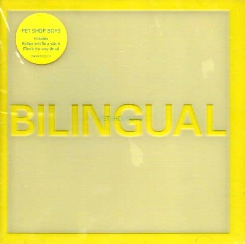 pet shop boys cd bilingual