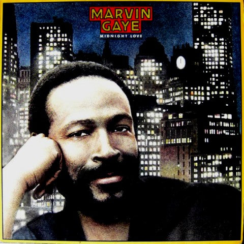 marvin gaye midnight love lp