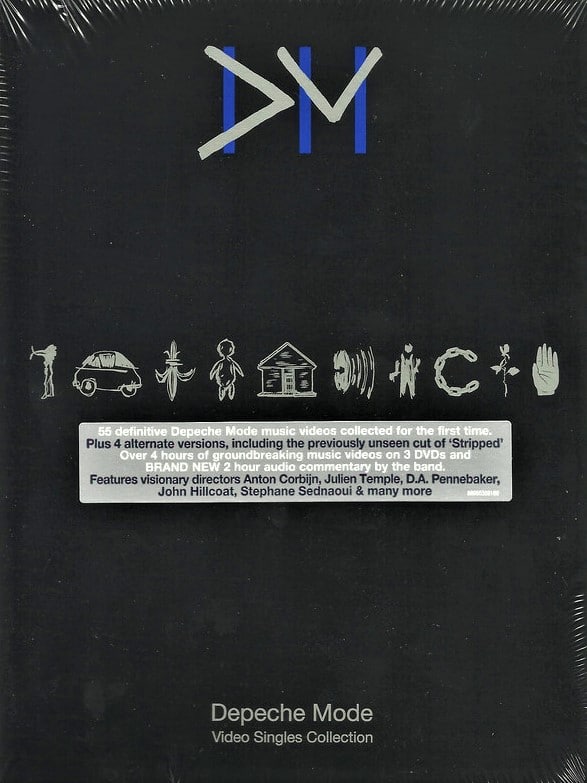 depeche mode video singles collection 3dvd