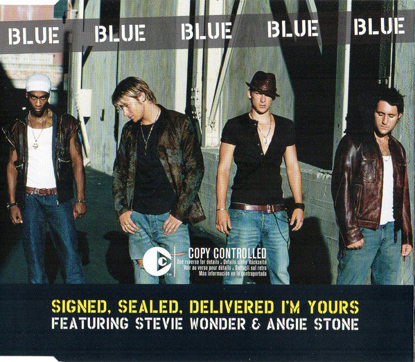 blue cds signed sealed delivered i'm yours