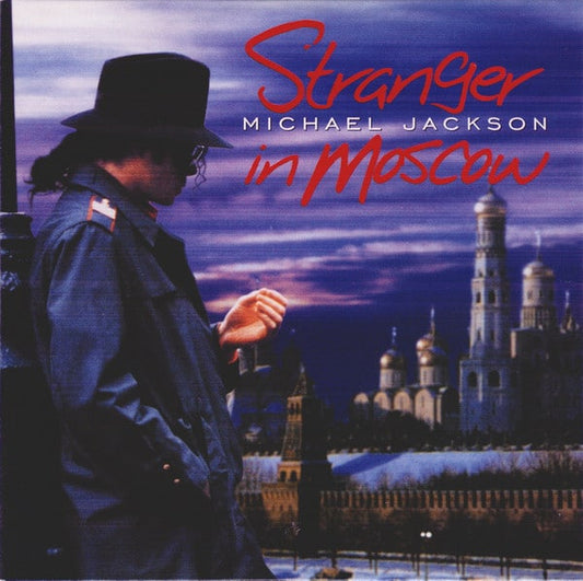 Michael Jackson – Stranger In Moscow card sleeve
