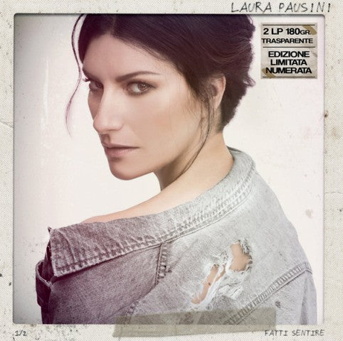 pausini fatti sentire lp trasparente