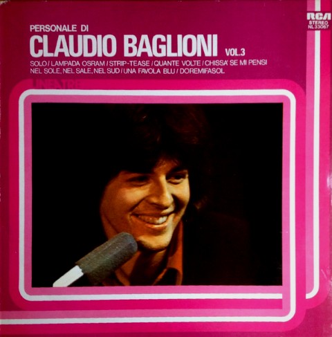 personale di baglioni 3 lp