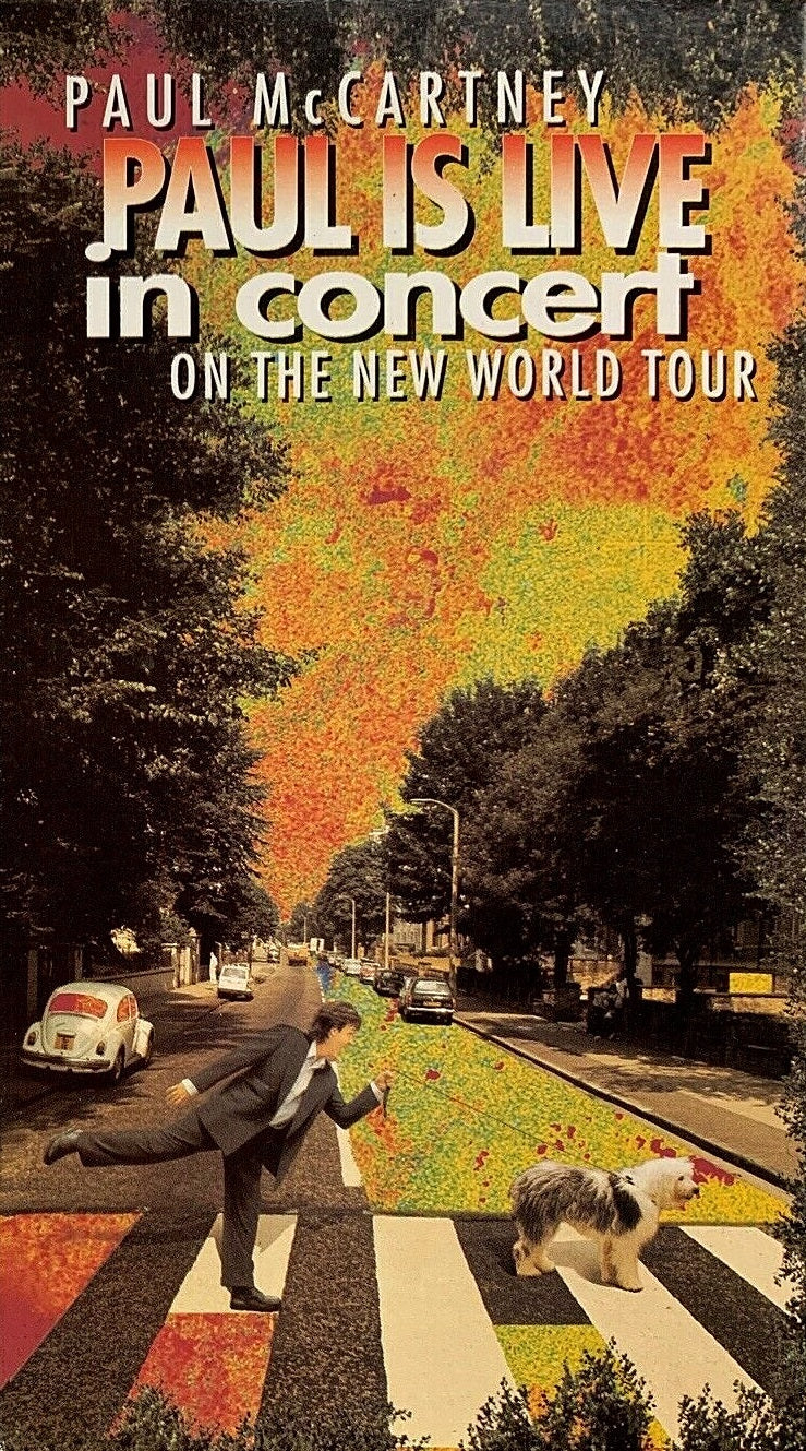 Paul is Live in Concert on the new world tour