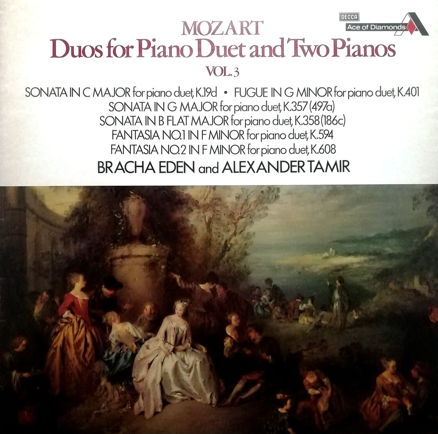 Mozart Duets for Piano Duet & Two Pianos Vol. 3