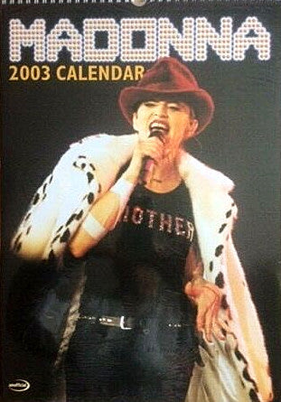 Madonna Calendar 2003