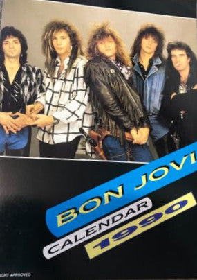 Bon Jovi Calendar 1990