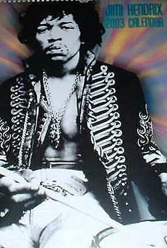 Jimi Hendrix Calendar 2003