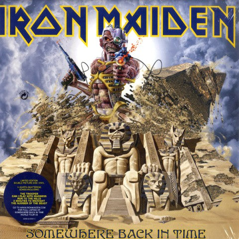 somewhere back in time lp