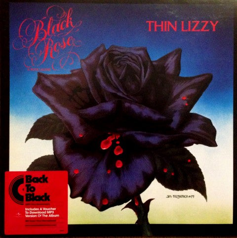 thin lizzy lp black rose