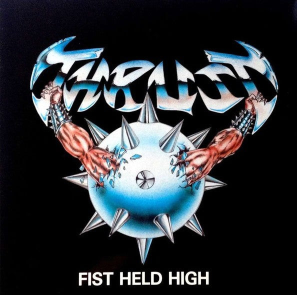thrust lp fist held high