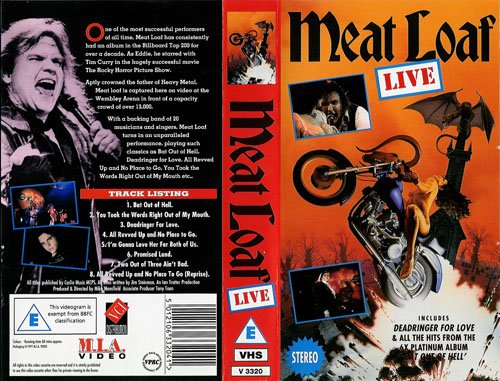Meat Loaf Live