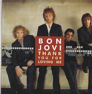 Bon Jovi Thank you for loving me