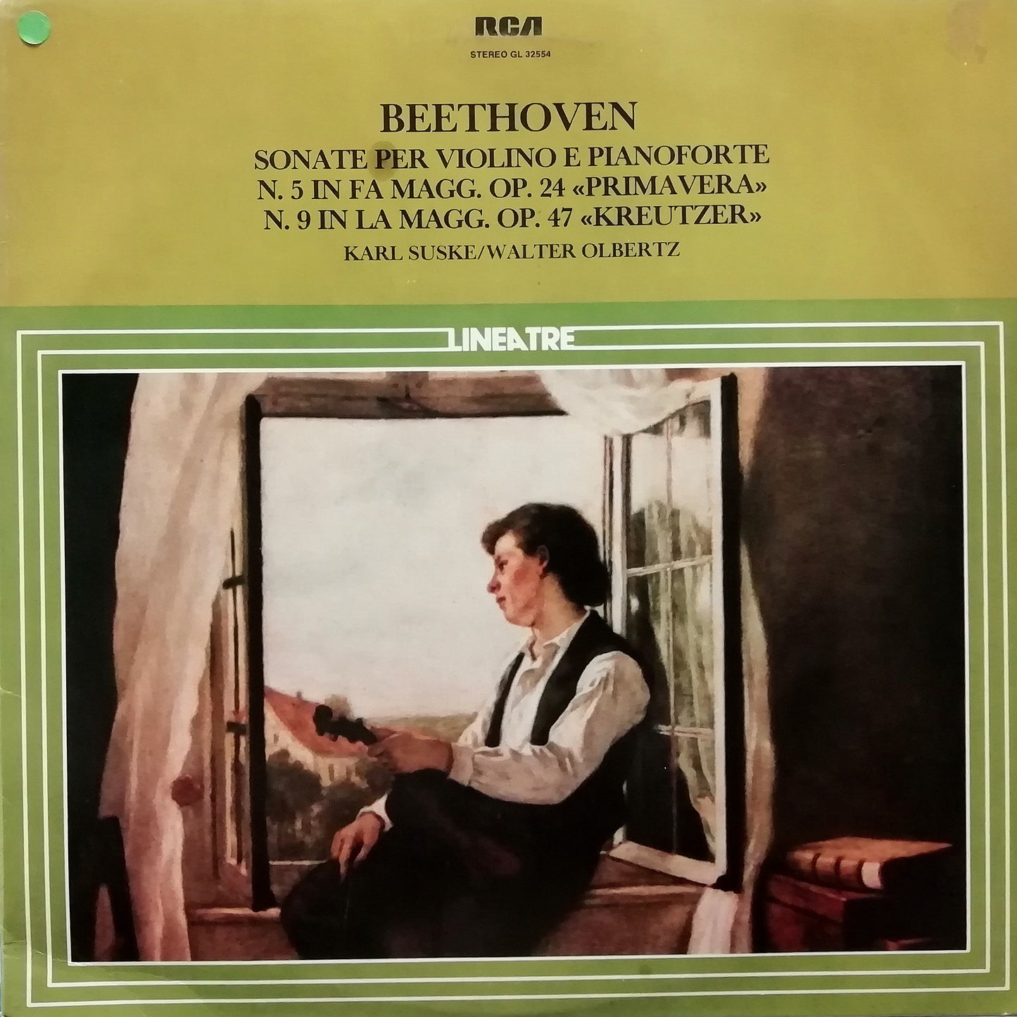 Beethoven Sonate per violino e pianoforte N. 5 in fa magg. Op.24 Primavera/ N. 9 in la magg. Op.47 Kreutzer