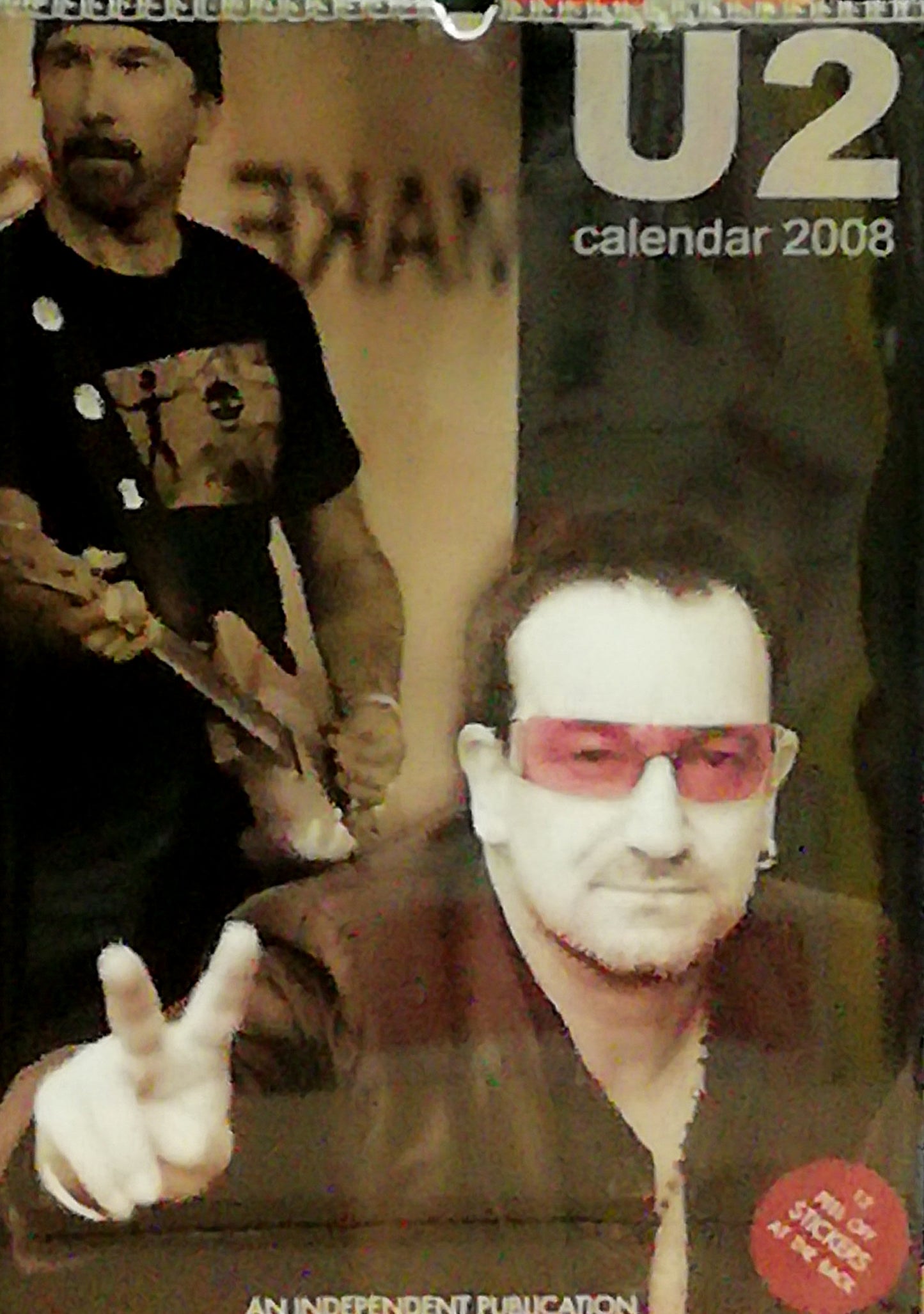 U2 Calendar 2008