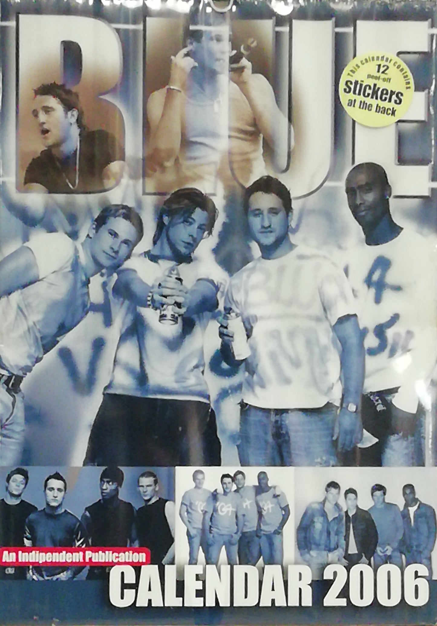 Blue Calendar 2006